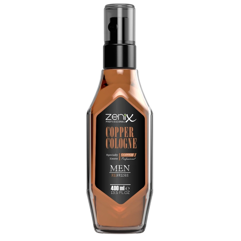 افتر شیو زنیکس رایحه مسی zenix men cologne copper حجم 400 میلی لیتر - ارس شاین