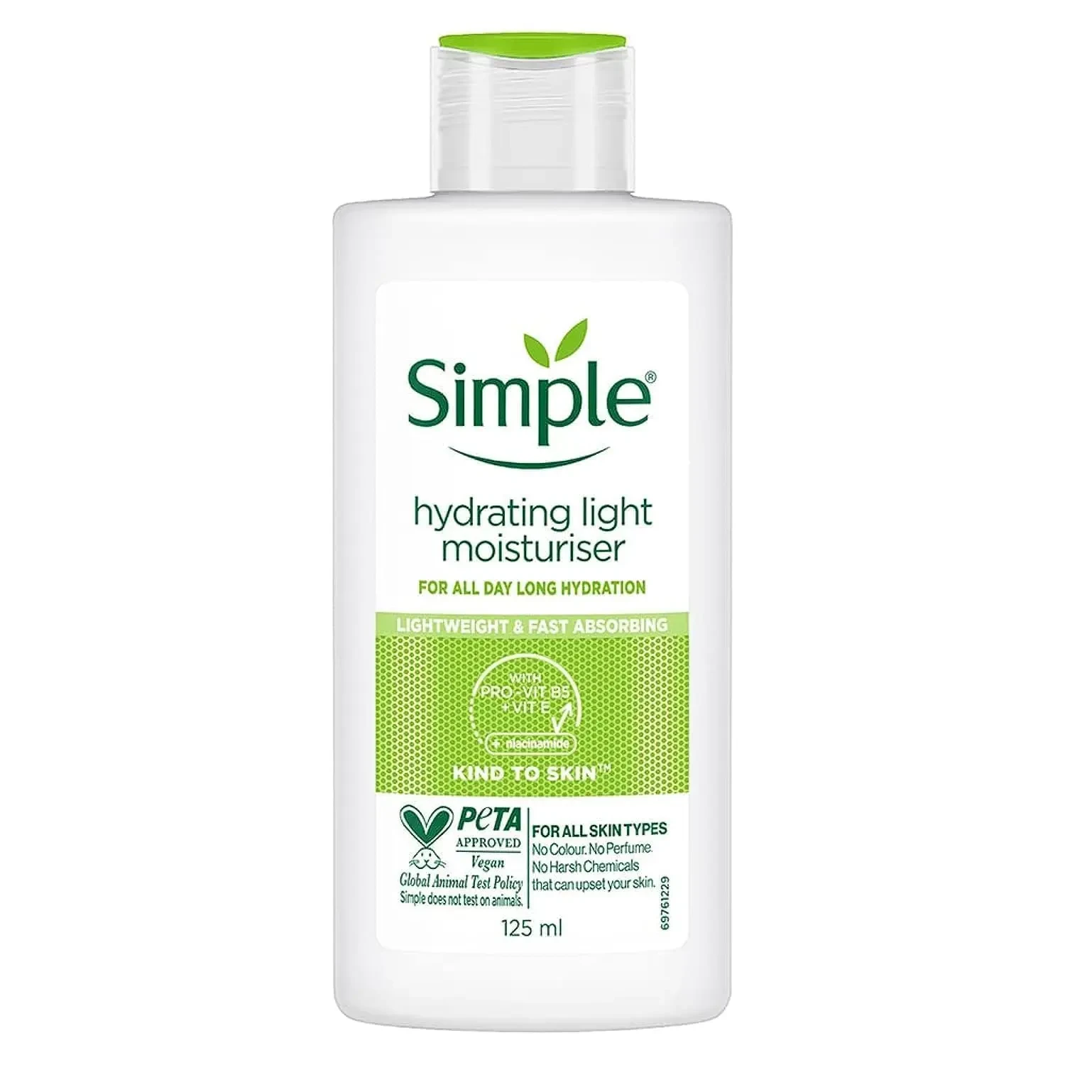 کرم آبرسان و مرطوب کننده سیمپل مدل لایت Simple light حجم 125 میلی لیتر - ارس شاین