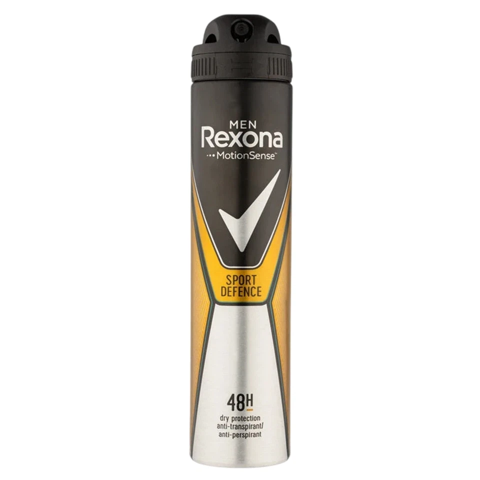 اسپری ضد تعریق 48 ساعته مردانه رکسونا ایتالیا رایحه دفاع ورزشی Rexona SPORT DEFENCE حجم 200 میلی لیتر - ارس شاین