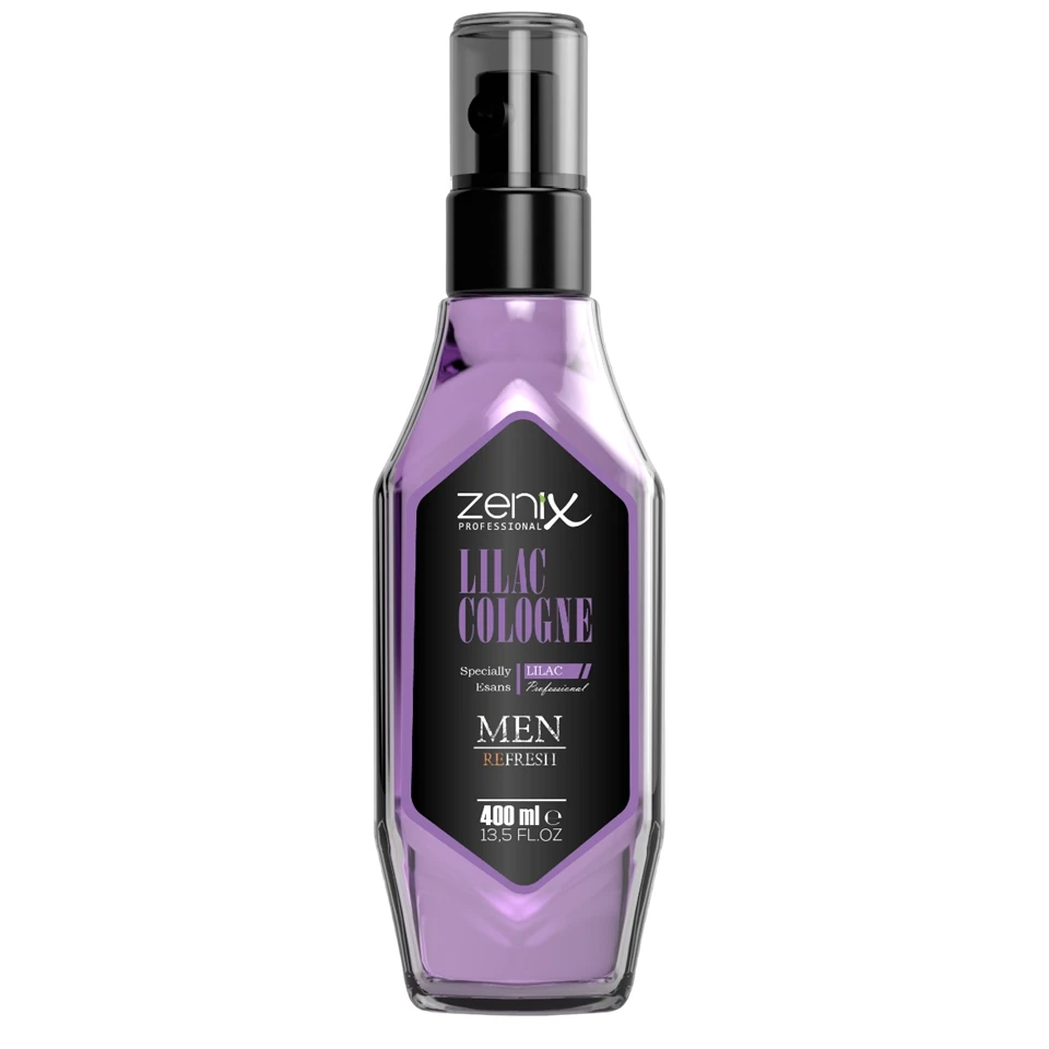 افتر شیو زنیکس رایحه یاس بنفش zenix men cologne lilac حجم 400 میلی لیتر - ارس شاین