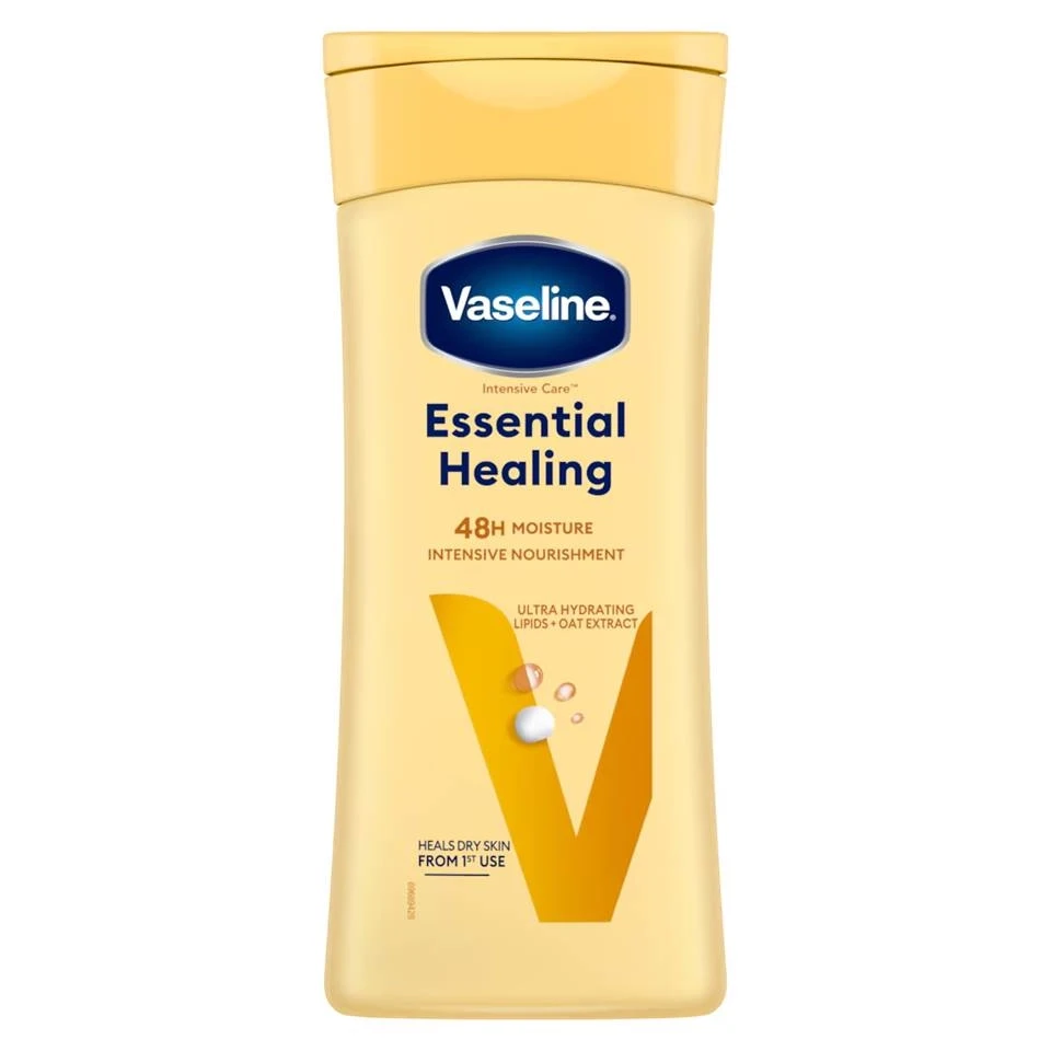 لوسیون بدن وازلین مدل ترمیم ضروری Vaseline Essential Healing حجم 400 میلی لیتر - ارس شاین