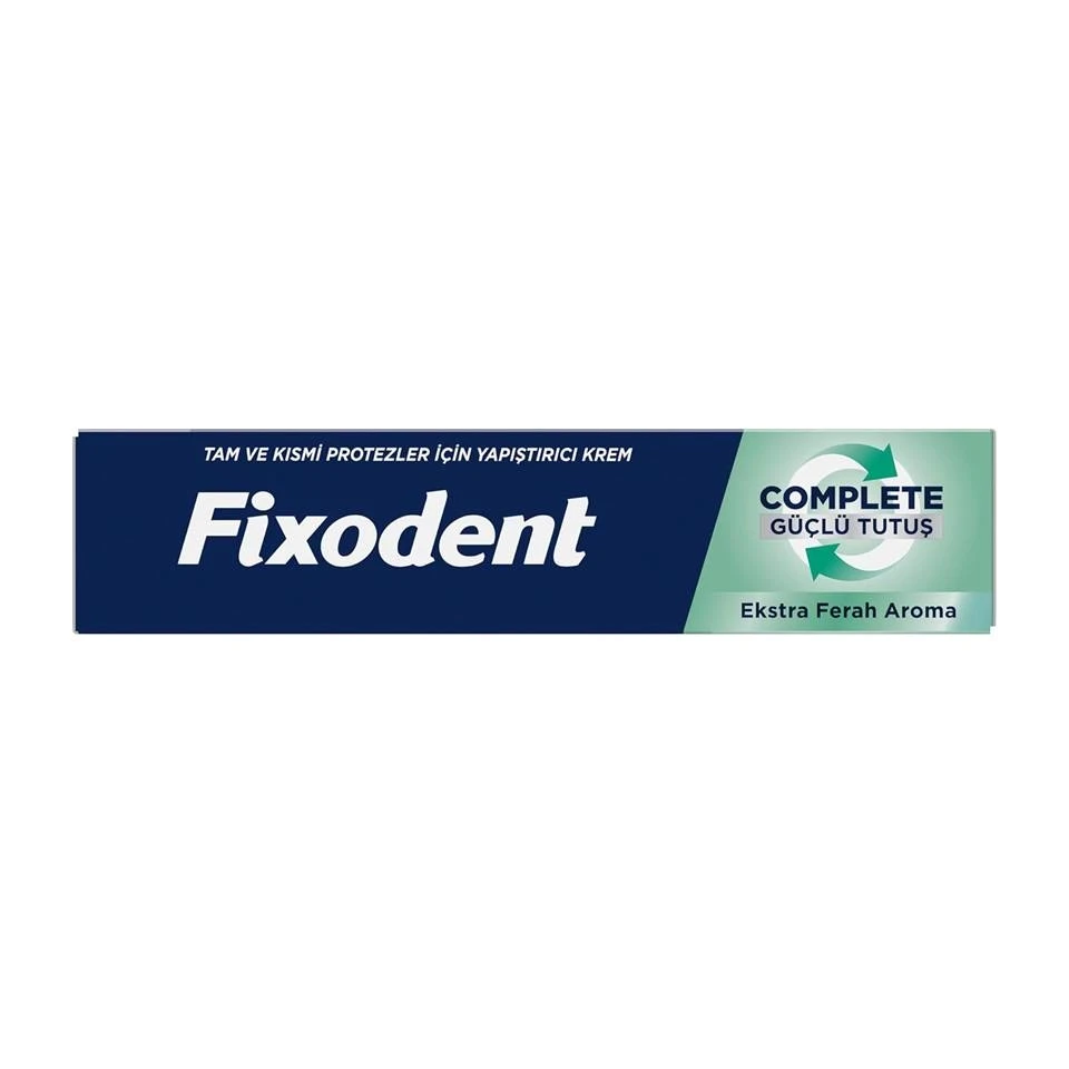 چسب دندان مصنوعی فیکسودنت کامپلیت اکسترا فره Fixodent Complete Extra Ferah Aroma وزن 47 گرم - ارس شاین