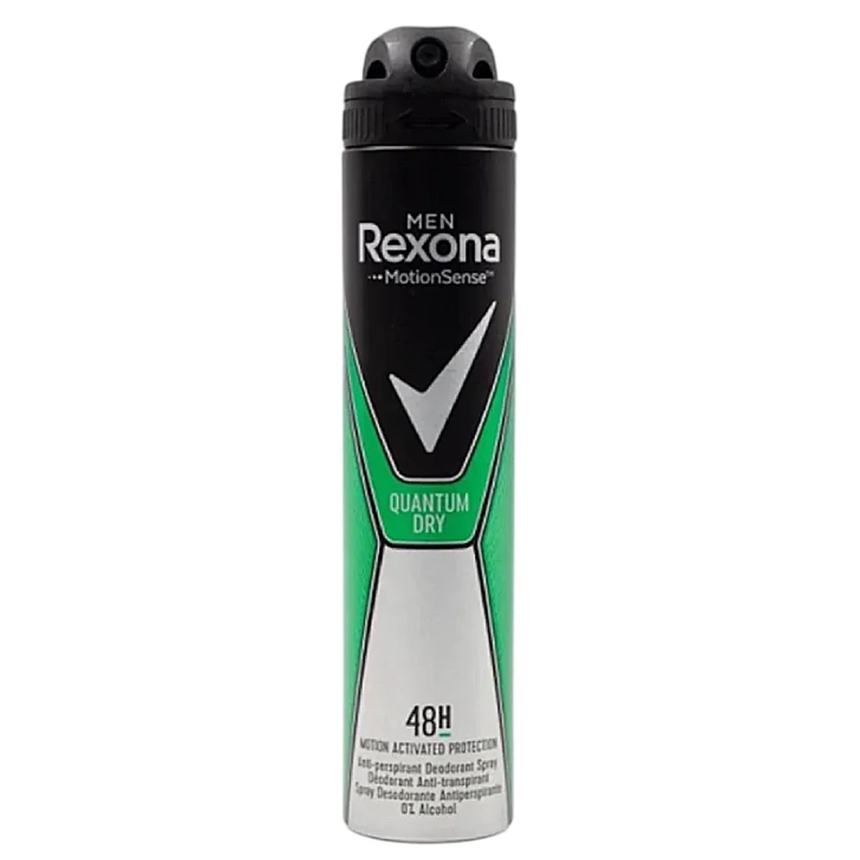 اسپری ضد تعریق 48 ساعته مردانه رکسونا ایتالیا رایحه کوانتوم درای Rexona quantum dry حجم 200 میلی لیتر - ارس شاین
