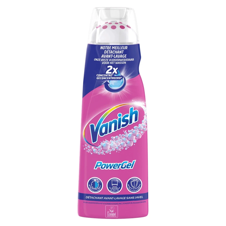 ژل لکه بر لباس غلطکی ونیش Vanish PowerGel SATIN REMOVER حجم 200 میلی لیتر - ارس شاین
