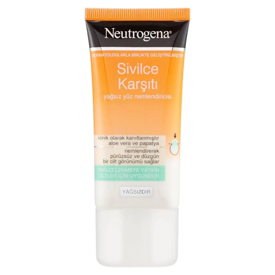 کرم مرطوب کننده ضد جوش نوتروژینا Neutrogena Sivilce Karşıtı حجم 50 میلی لیتر - ارس شاین