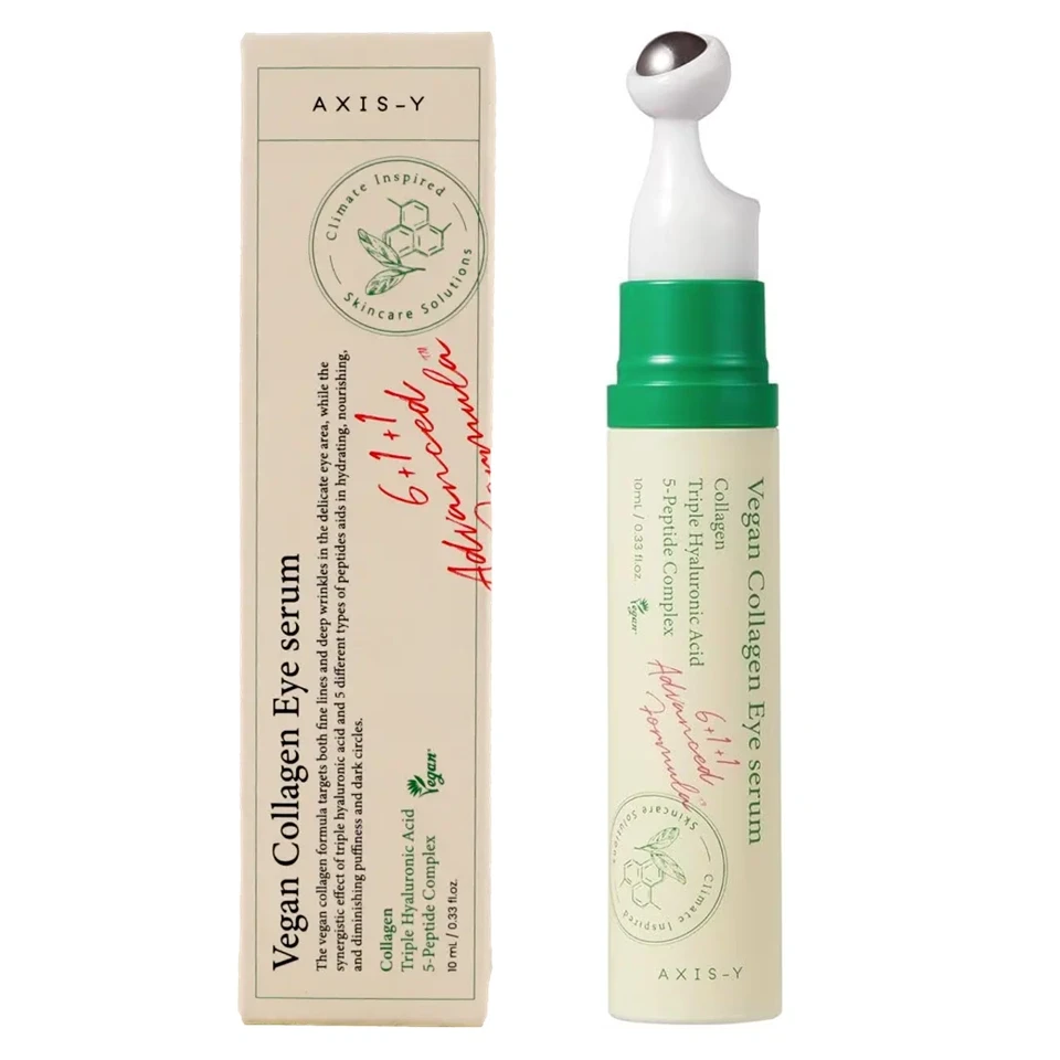 سرم ضد چروک و روشن کننده دور چشم کلاژن اکسیس وای AXIS-Y Complete Vegan Collagen Eye serum حجم 10 میلی لیتر - ارس شاین