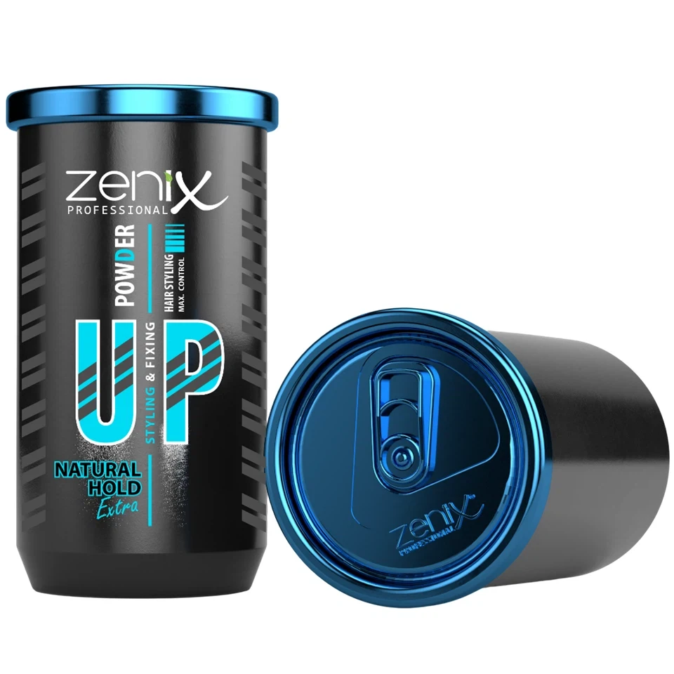 پودر حالت دهنده مو سری تثبیت کننده طبیعی زنیکس zenix hair styling powder natural hold وزن 20 گرم - ارس شاین