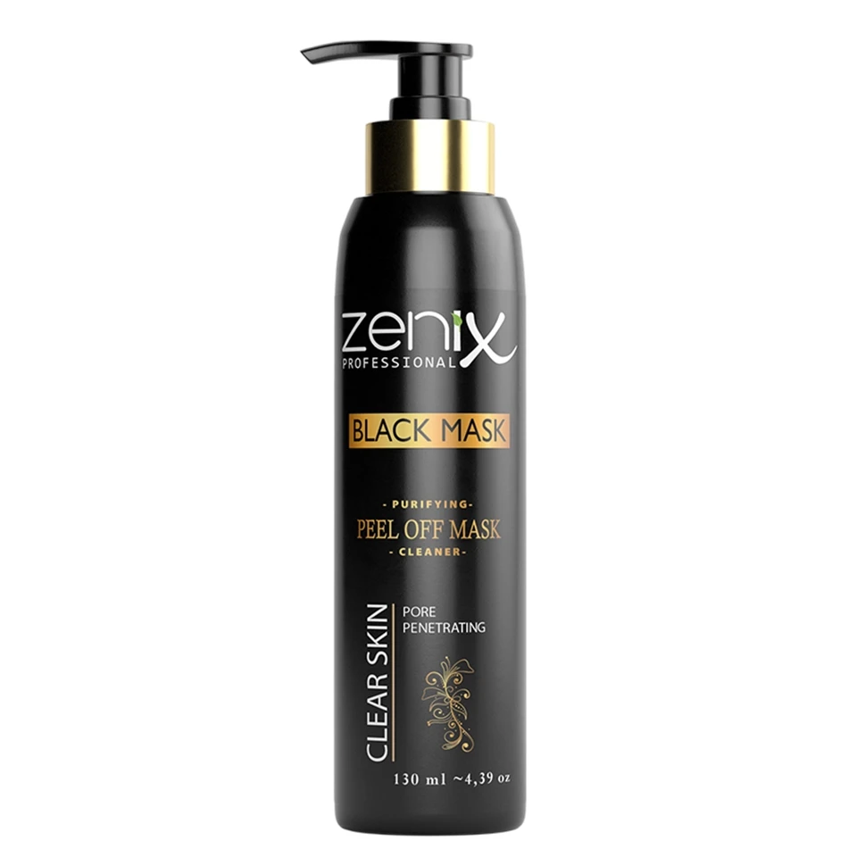 ماسک صورت زغالی لایه بردار زنیکس zenix peel off face mask black حجم 130 میلی لیتر - ارس شاین