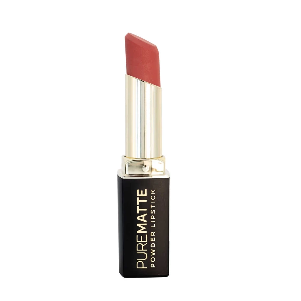 رژ جامد پودری گلدن رز شماره 115 GOLDEN ROSE PUREMATTE POWDER - ارس شاین