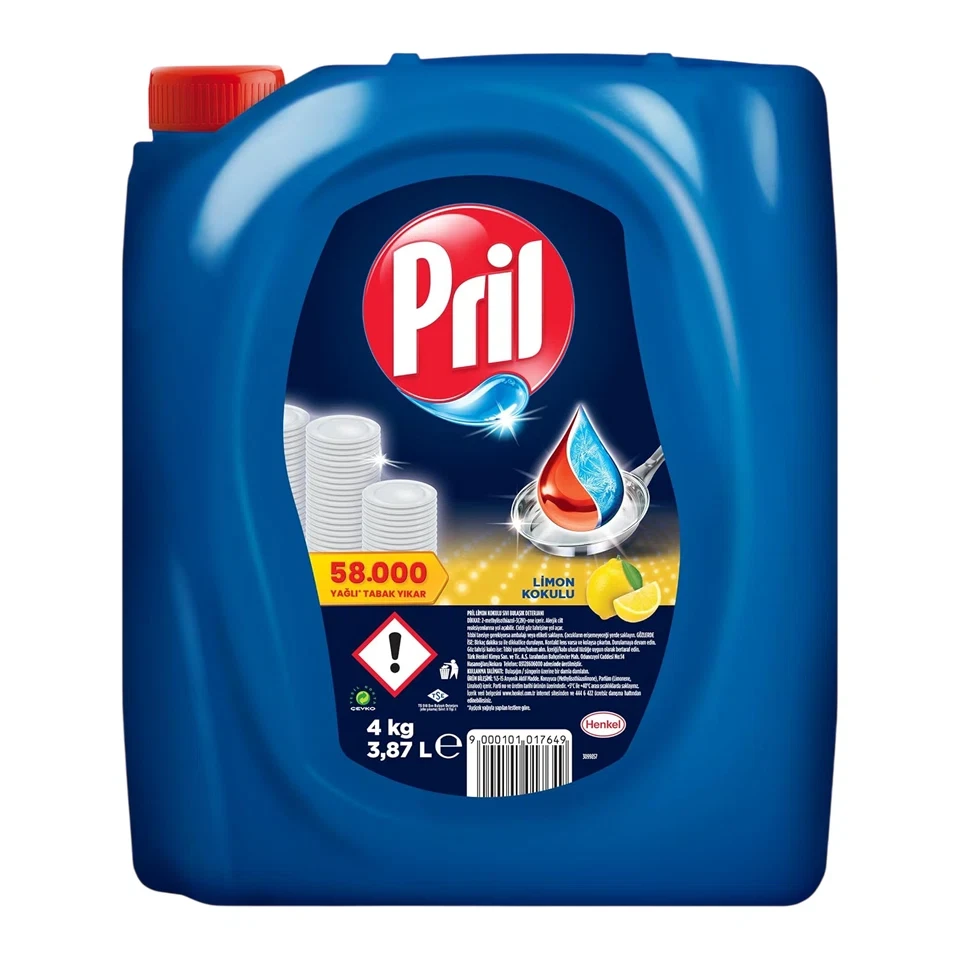 مایع ظرفشویی دستی پریل Pril وزن 4 کیلوگرم - ارس شاین
