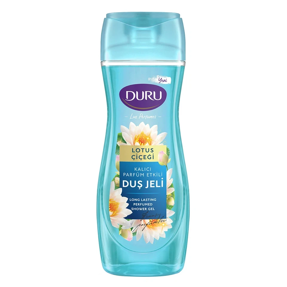 شامپو بدن دورو رایحه گل نیلوفر آبی DURU DUŞ JELİ حجم 450 میلی لیتر - ارس شاین