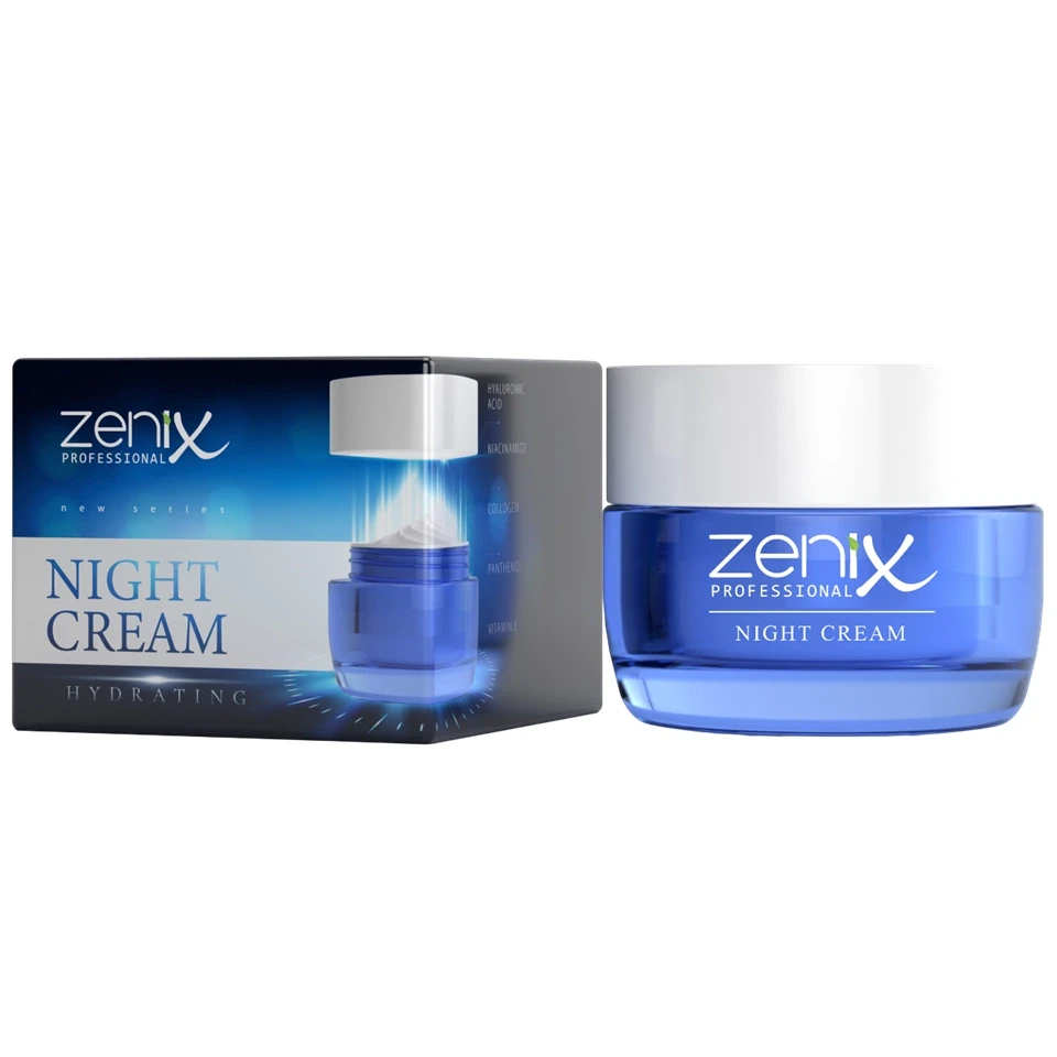 کرم شب زنیکس zenix face care night cream حجم 50 میلی لیتر - ارس شاین