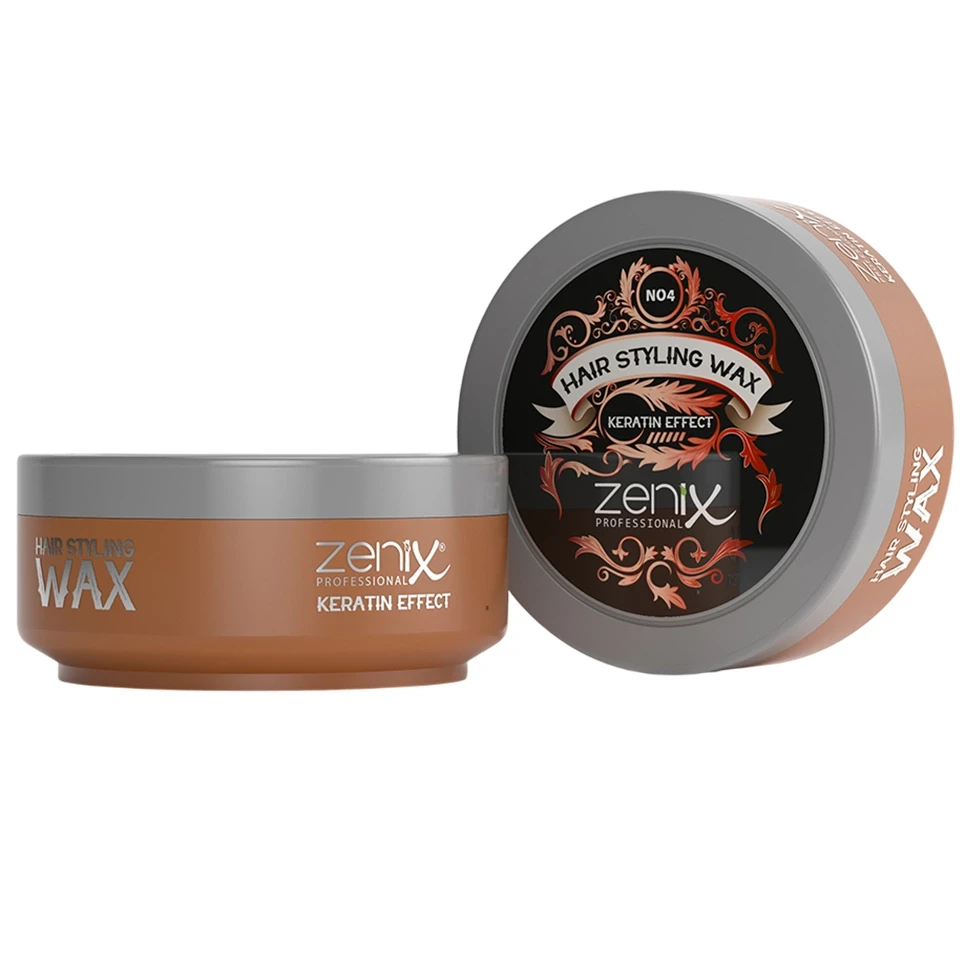 واکس مو مدل کراتینه زنیکس zenix hair styling wax keratin حجم 150 میلی لیتر - ارس شاین